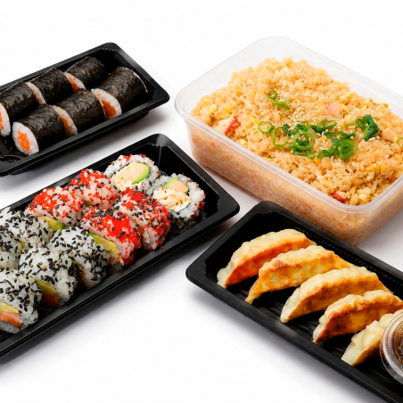 Menu for Two with Rice