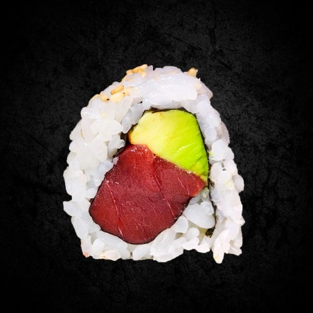 Roll de tonyina i alvocat (8 peces)